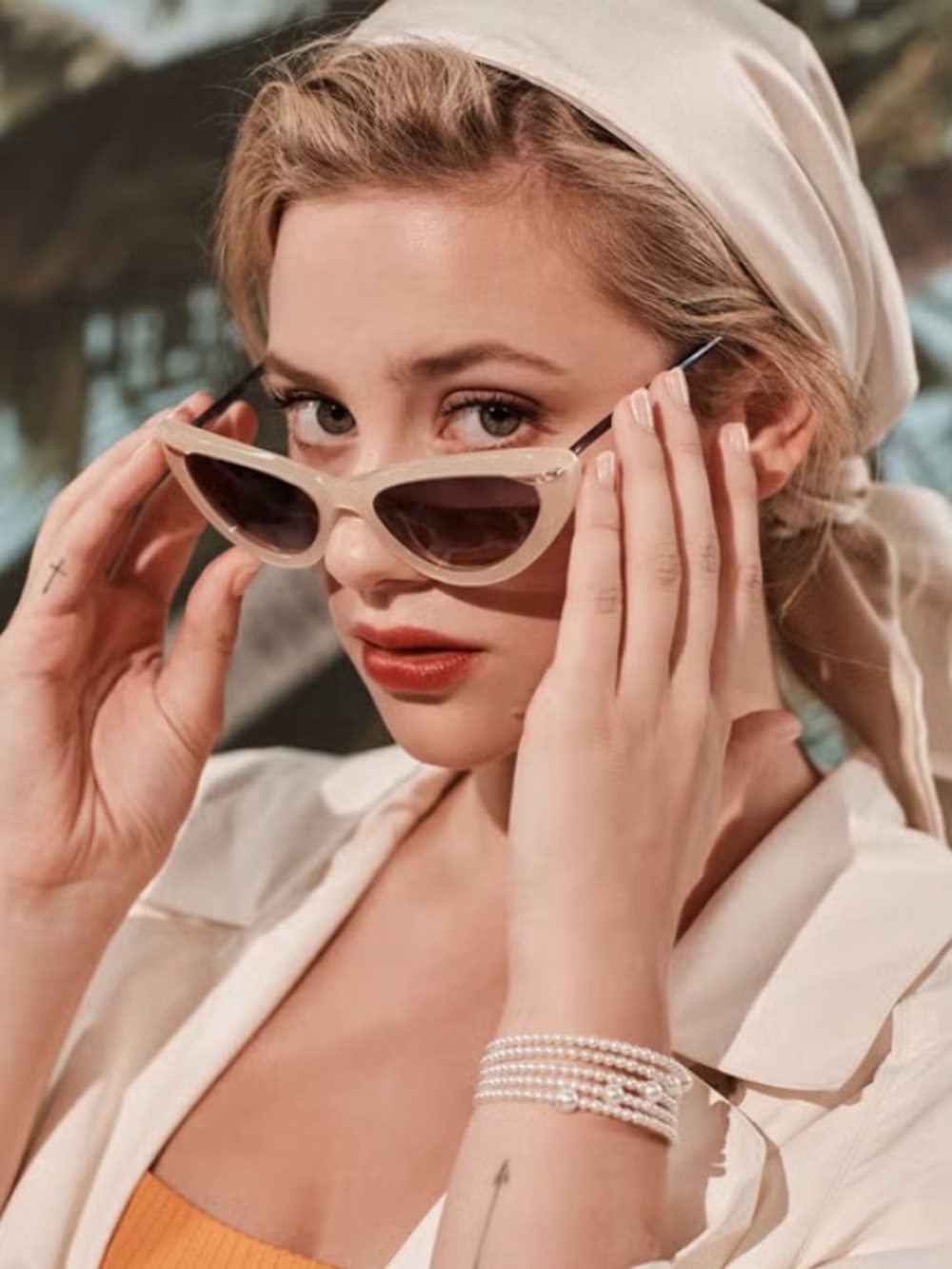 Derek Lam Doris Cat Eye Sunglasses